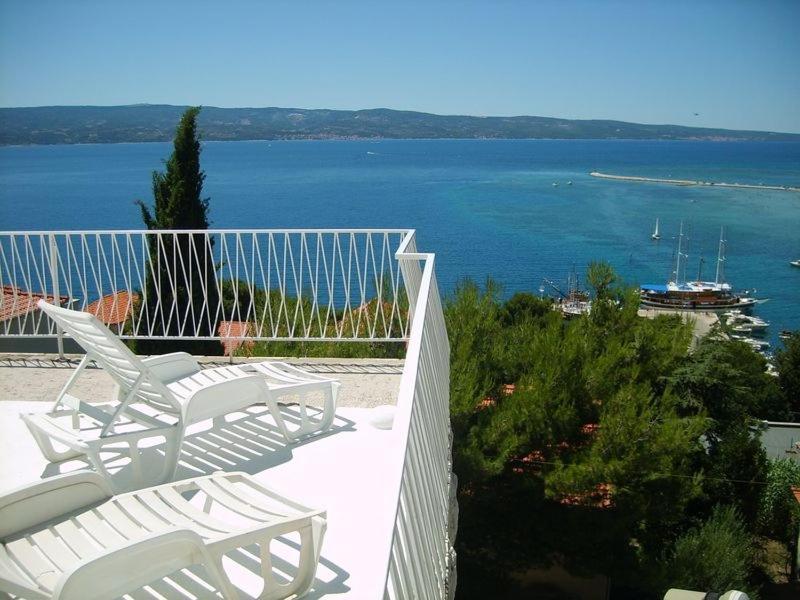 Apartment In Omis With Sea View, Balcony, Air Conditioning, Wi-Fi Kültér fotó